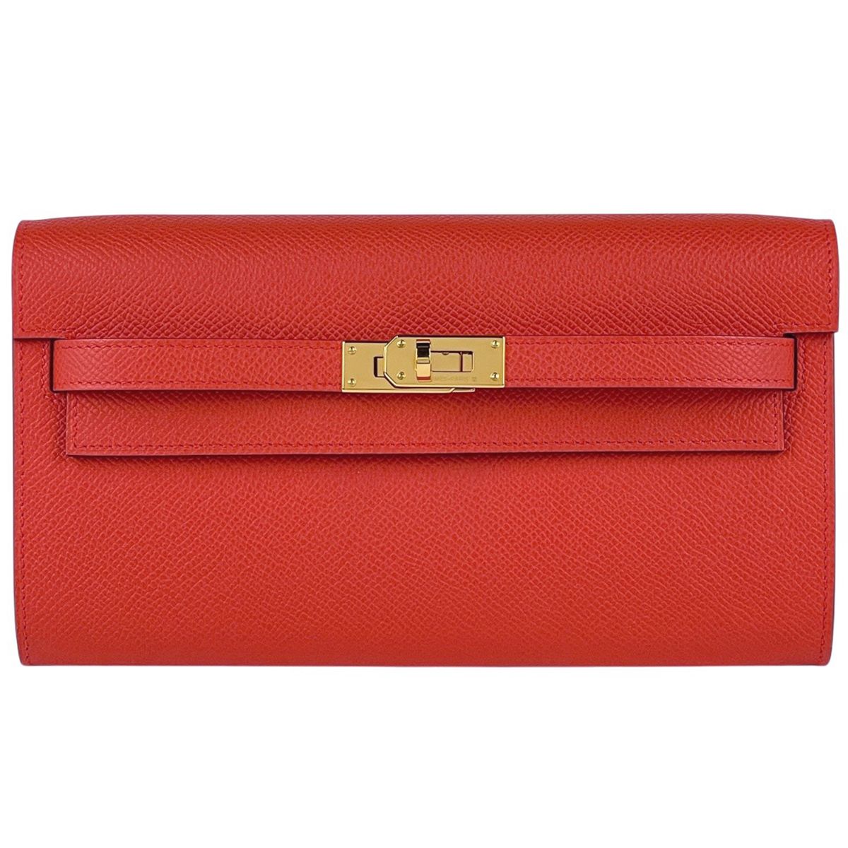 Hermes Kelly to Go 2-Way Shoulder Bag Wallet Veau Epsom Capucines