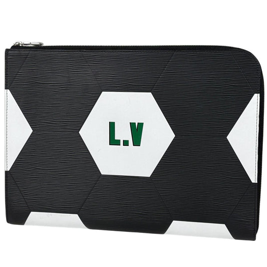 Louis Vuitton Pochette Jour GM Fifa World Cup Document Case Epi Noir Clutch