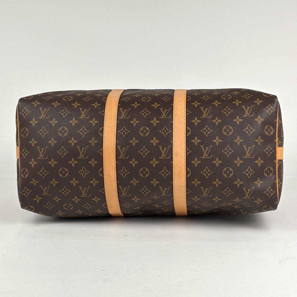 Louis Vuitton Keepall Bandouliere 50 Boston Bag Monogram Brown — view 2