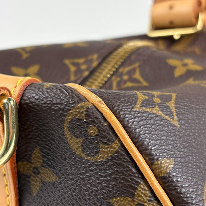 Louis Vuitton Keepall Bandouliere 50 Boston Bag Monogram Brown — view 6