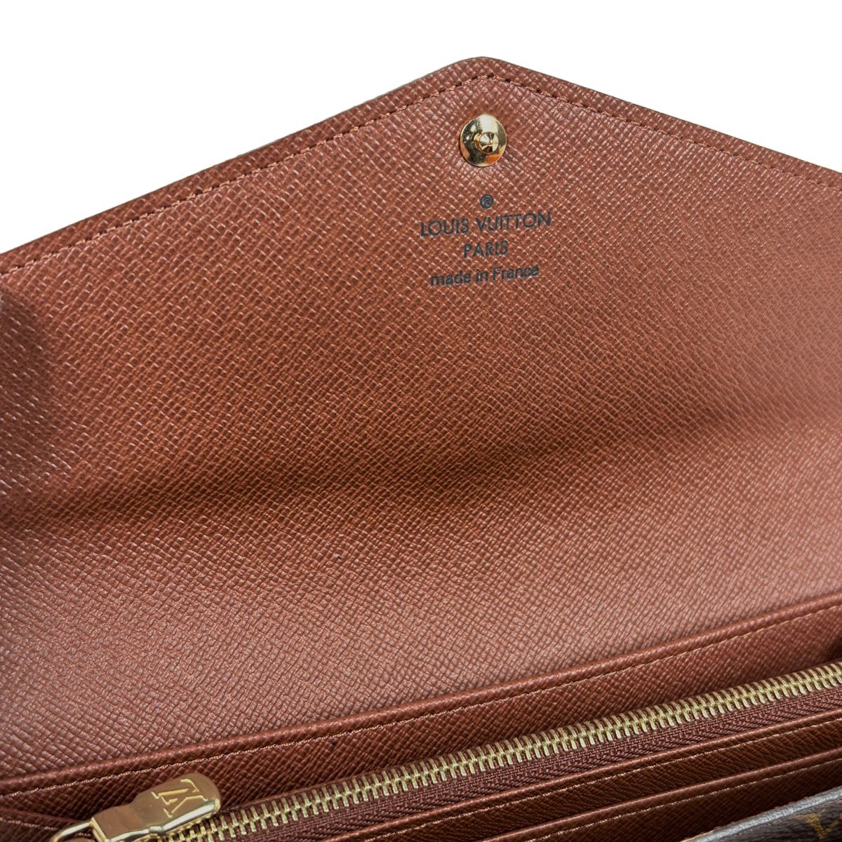 Louis Vuitton Portefeuille Sarah Wallet Monogram Brown — view 4