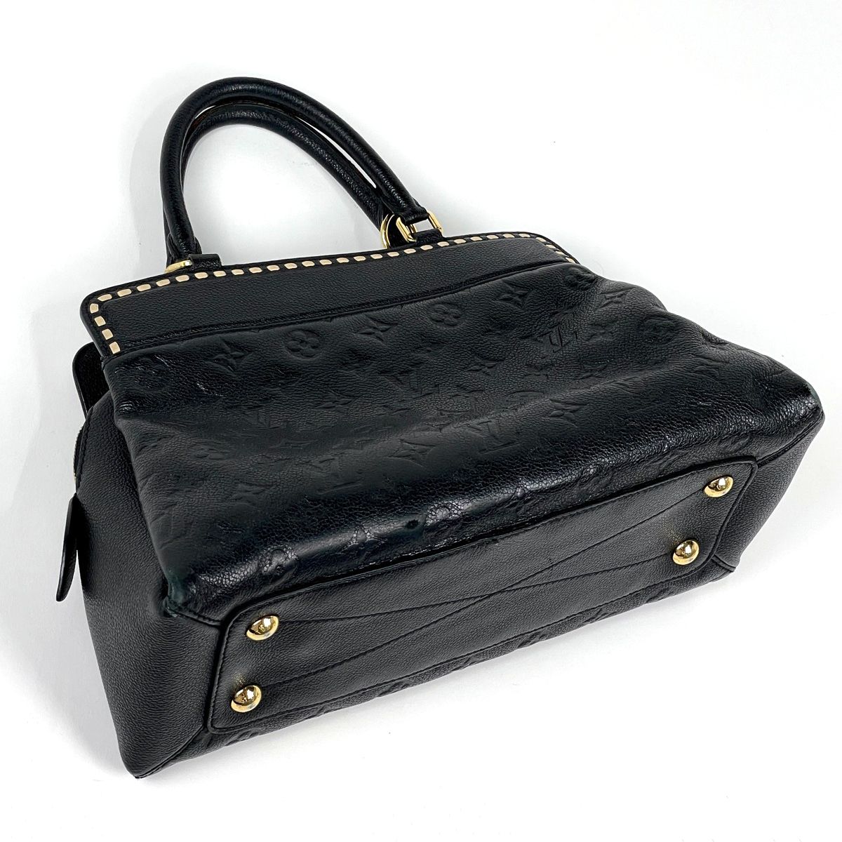 Louis Vuitton Vosges 2-Way Monogram Empreinte Noir Handbag — view 2