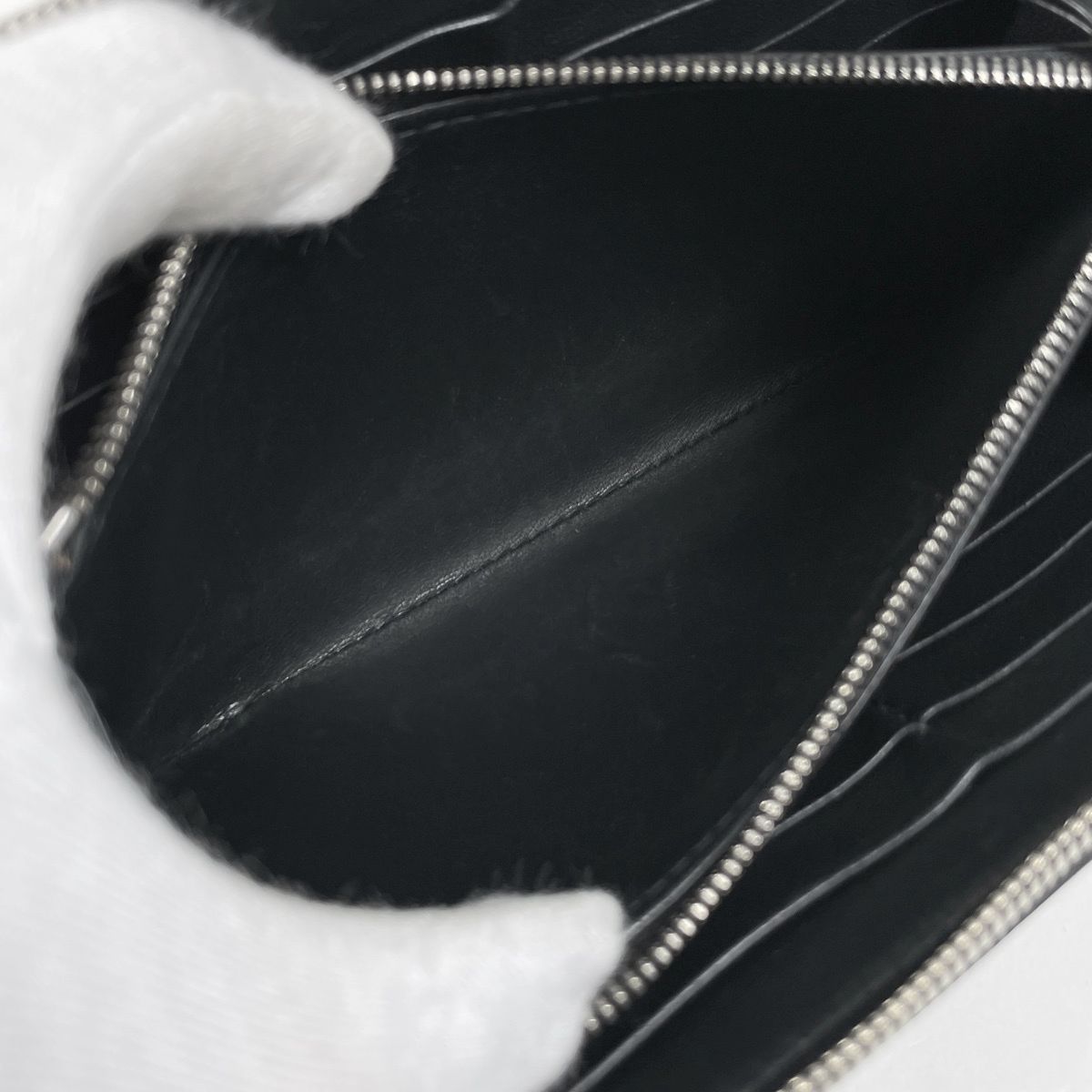 Balenciaga Logo Wallet Leather Black — view 7