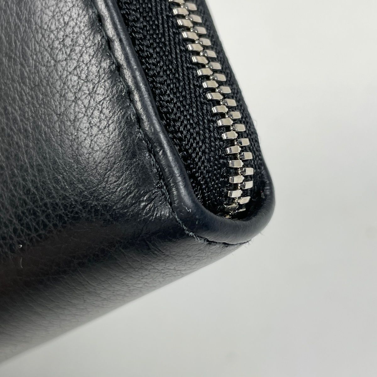 Balenciaga Logo Wallet Leather Black — view 3