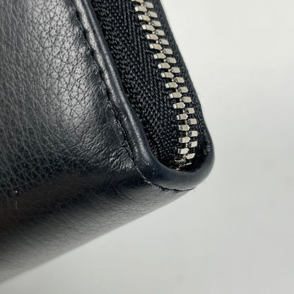 Balenciaga Logo Wallet Leather Black — view 3