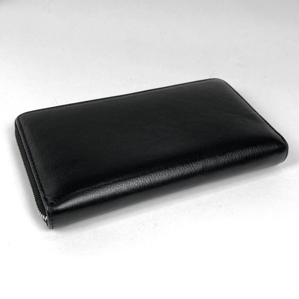 Balenciaga Logo Wallet Leather Black — view 2