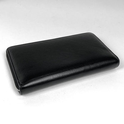 Balenciaga Logo Wallet Leather Black — view 2