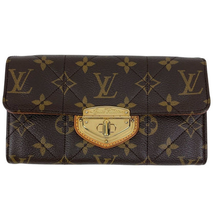 Louis Vuitton Portefeuille Sarah Wallet Monogram Brown