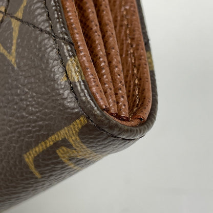 Louis Vuitton Portefeuille Sarah Wallet Monogram Brown — view 3