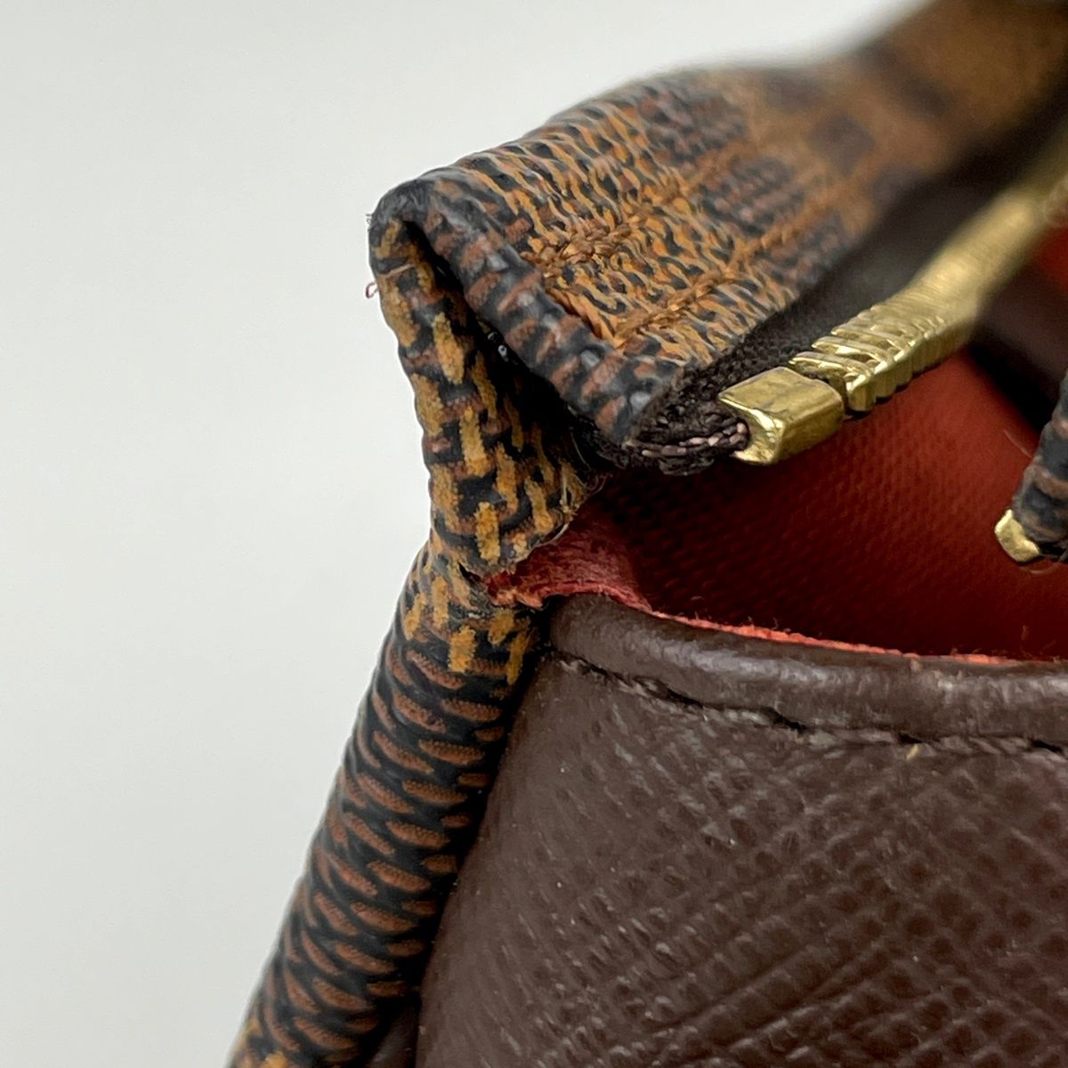 Louis Vuitton Trousse Makeup Pouch Damier Brown — view 5