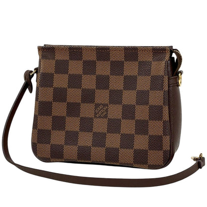 Louis Vuitton Trousse Makeup Pouch Damier Brown