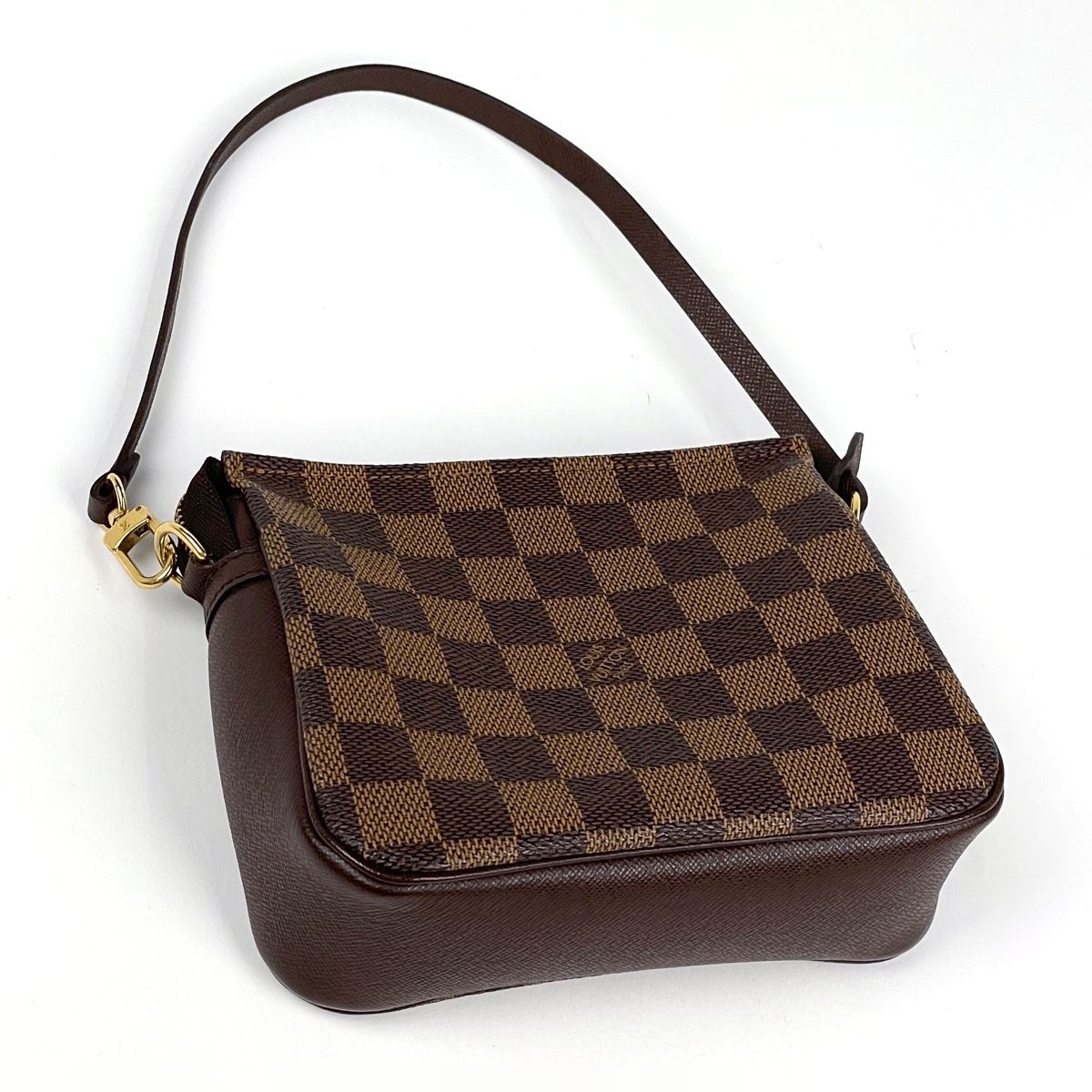 Louis Vuitton Trousse Makeup Pouch Damier Brown — view 2