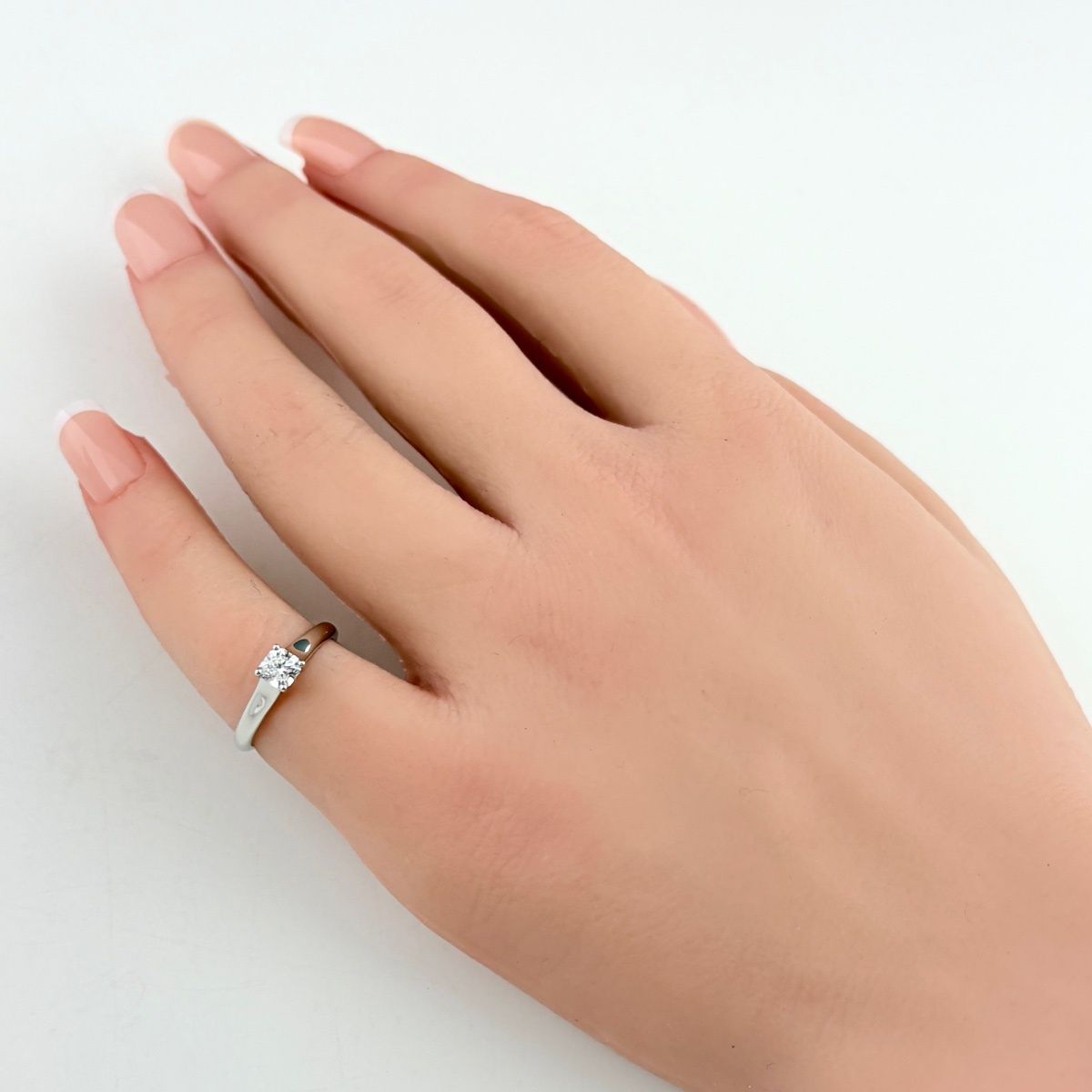 Tiffany & Co Lucida Ring Platinum Diamond — view 6