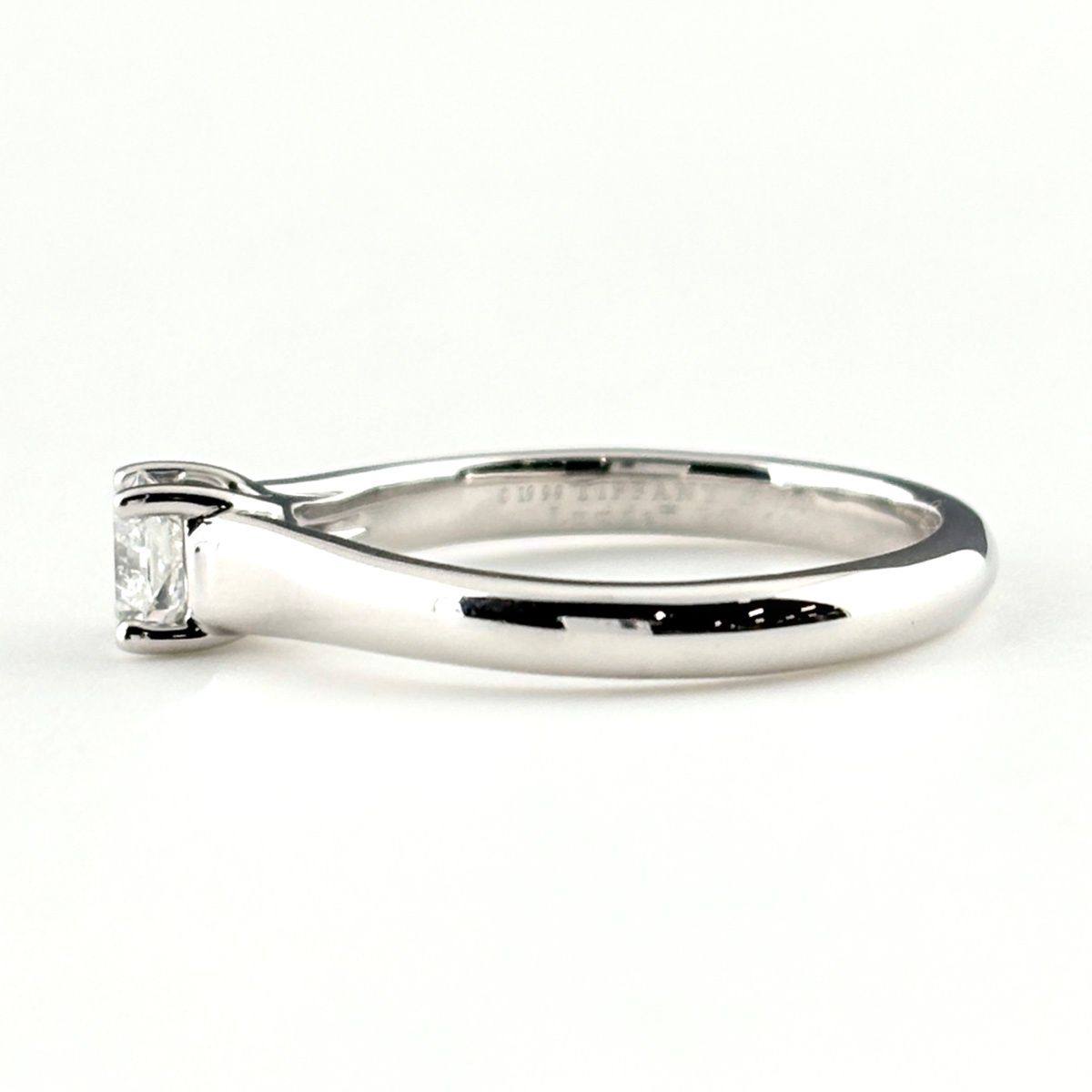 Tiffany & Co Lucida Ring Platinum Diamond — view 4