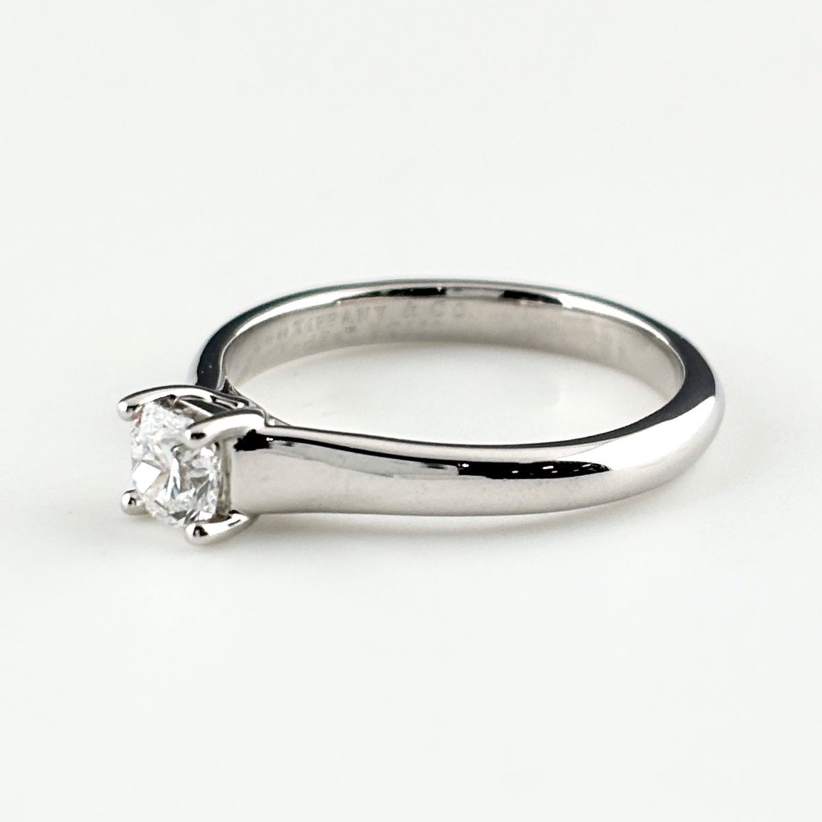 Tiffany & Co Lucida Ring Platinum Diamond — view 3