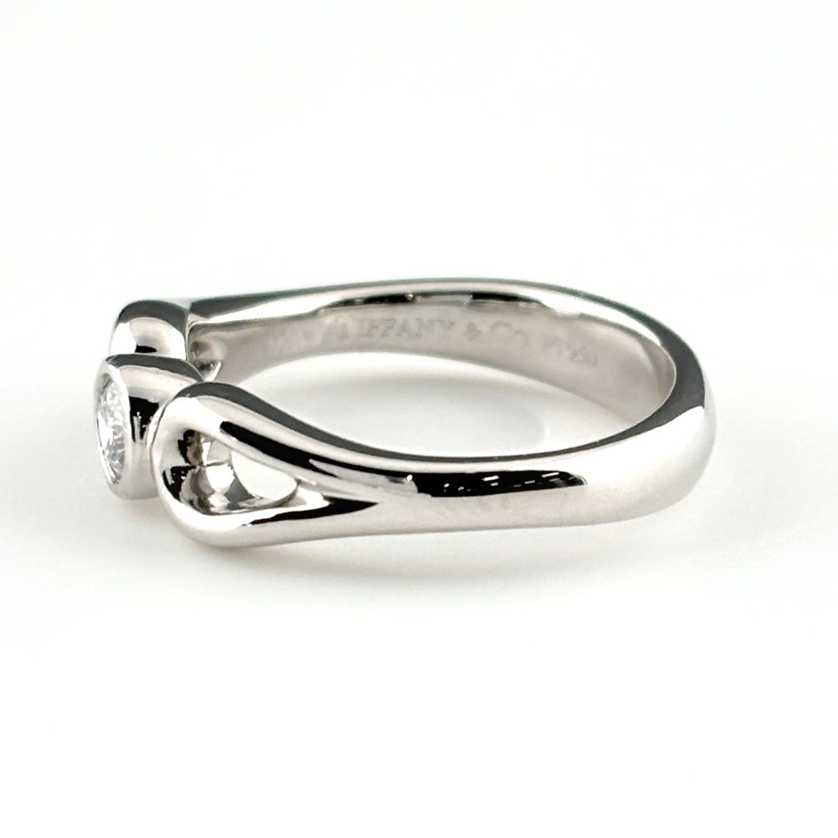 Tiffany & Co Diamond Ring Platinum — view 3