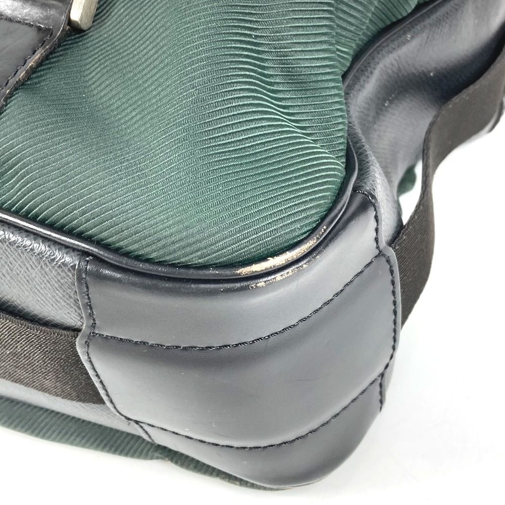 Louis Vuitton Shoulder Bag Delsu Nylon Khaki — view 6