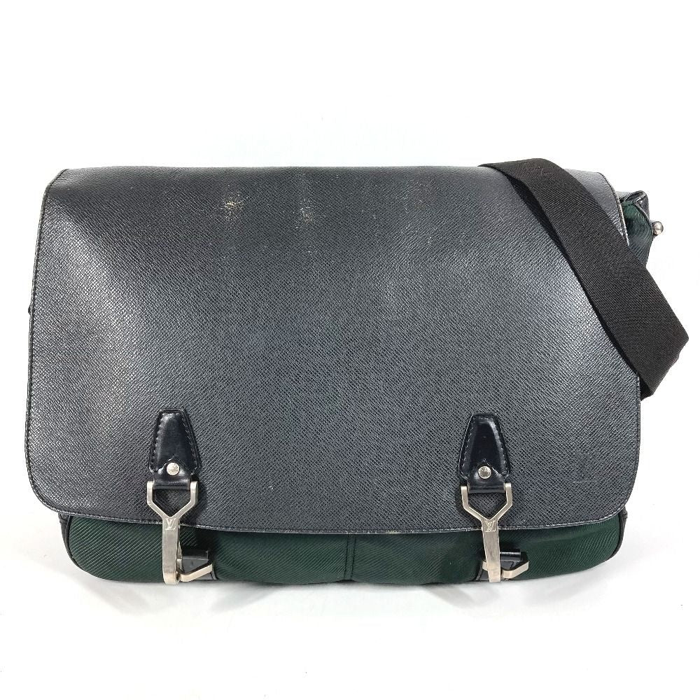 Louis Vuitton Shoulder Bag Delsu Nylon Khaki