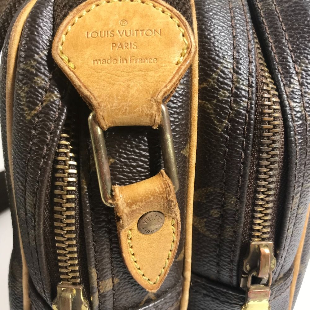 Louis Vuitton Shoulder Bag Reporter PM Lipoter PM Monogram Canvas Brown — view 5