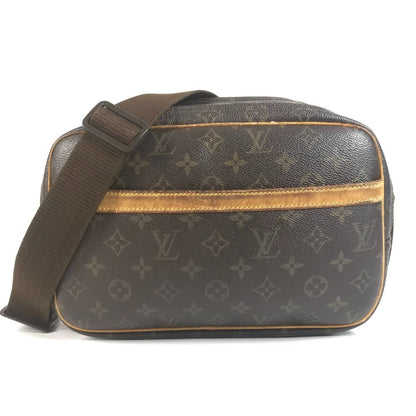 Louis Vuitton Shoulder Bag Reporter PM Lipoter PM Monogram Canvas Brown