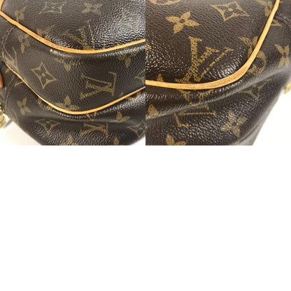 Louis Vuitton Shoulder Bag Reporter PM Lipoter PM Monogram Canvas Brown — view 9