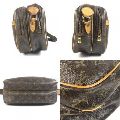 Louis Vuitton Shoulder Bag Reporter PM Lipoter PM Monogram Canvas Brown — view 8