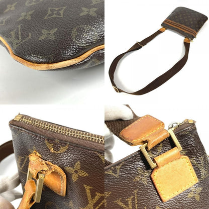 Louis Vuitton Shoulder Bag Pochette Bosphor Monogram Canvas Brown — view 7