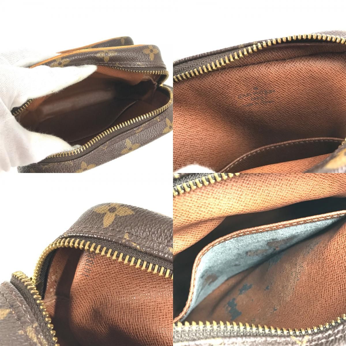 Louis Vuitton Shoulder Bag Amazon Monogram Canvas Brown — view 8