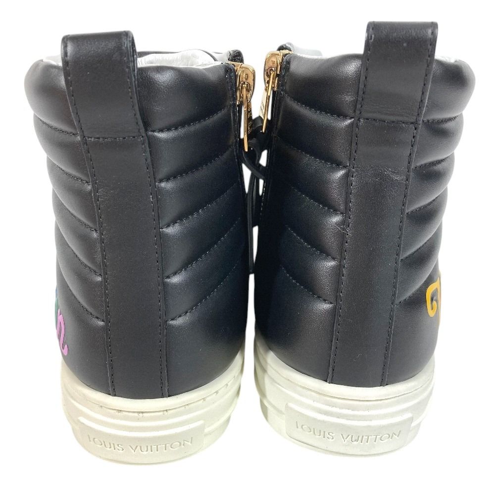 Louis Vuitton Sneakers Stella Line Leather Black — view 5