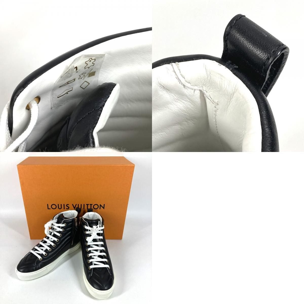 Louis Vuitton Sneakers Stella Line Leather Black — view 9