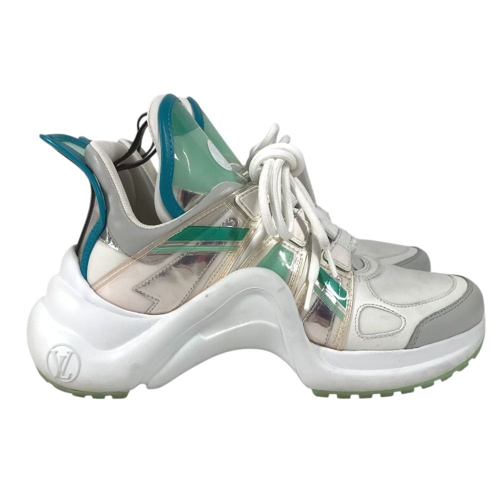 Louis Vuitton Sneakers Akrite Leather White — view 4