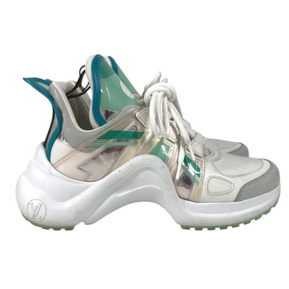 Louis Vuitton Sneakers Akrite Leather White — view 4