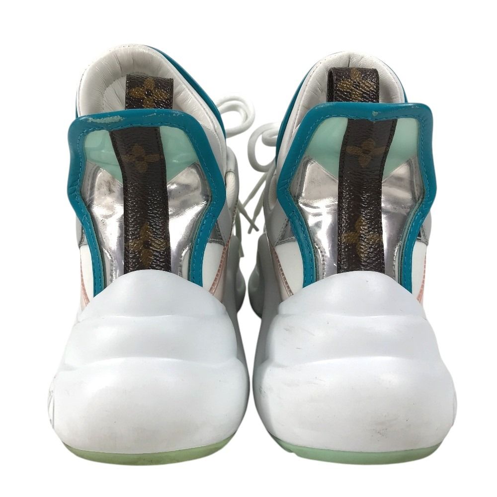 Louis Vuitton Sneakers Akrite Leather White — view 5