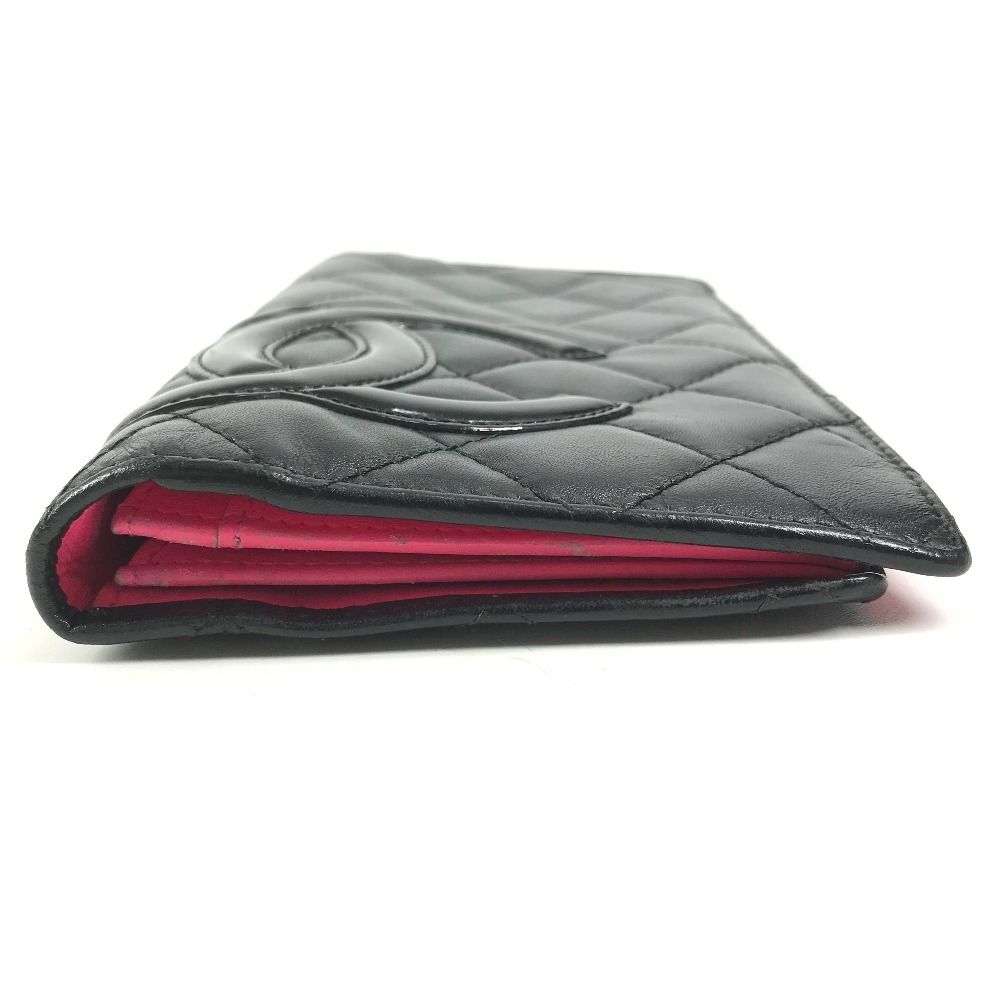 Chanel Wallet CC Logo Leather Black — view 3