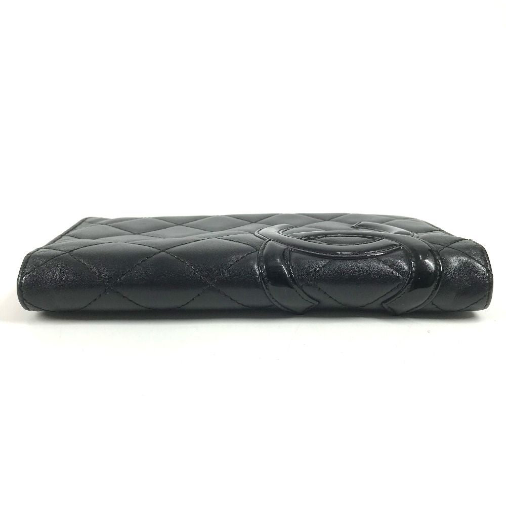 Chanel Wallet CC Logo Leather Black — view 5