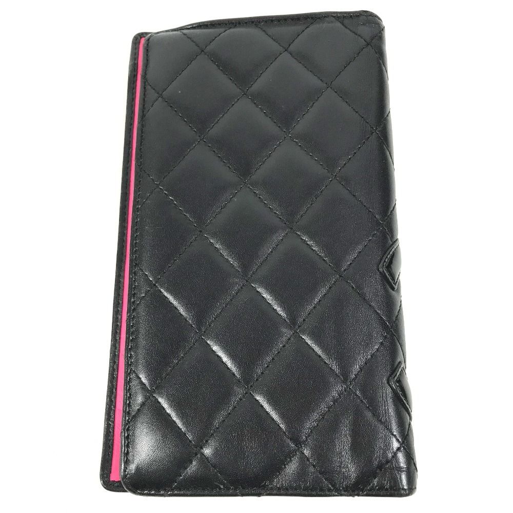 Chanel Wallet CC Logo Leather Black — view 2