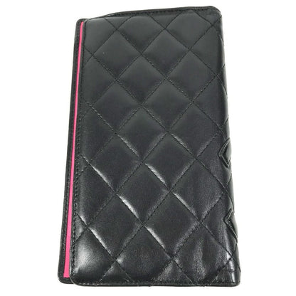 Chanel Wallet CC Logo Leather Black — view 2