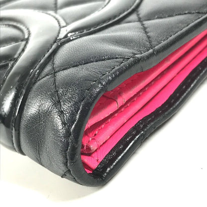 Chanel Wallet CC Logo Leather Black — view 6