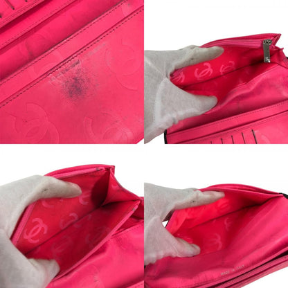 Chanel Wallet CC Logo Leather Black — view 8