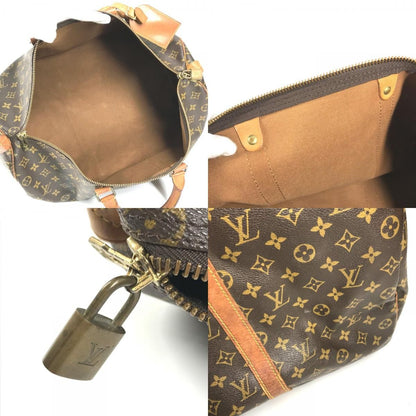 Louis Vuitton Boston Bag Keepall 50 Monogram Canvas Brown — view 9