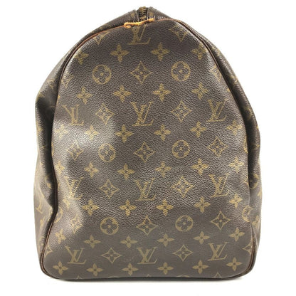 Louis Vuitton Boston Bag Keepall 55 Monogram Canvas Brown — view 3