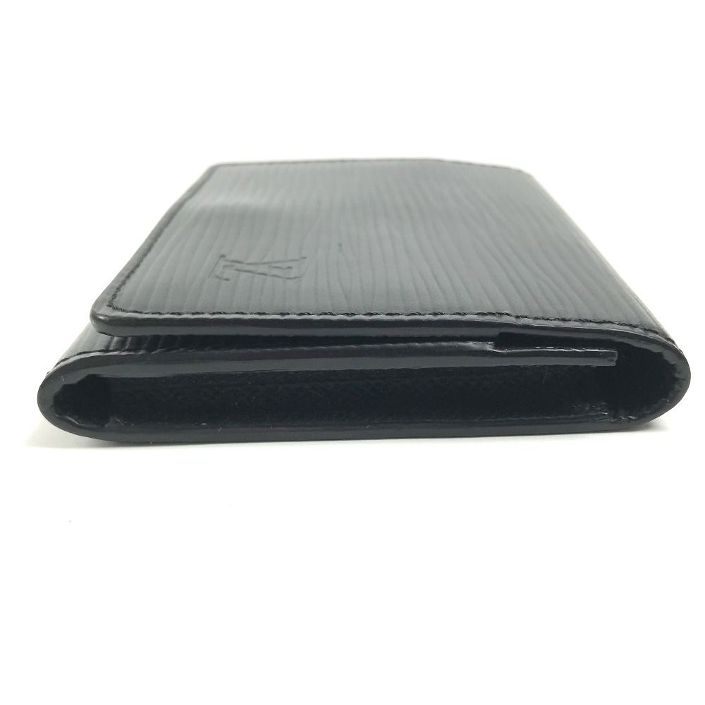 Louis Vuitton Card Case Business Holder Epi Leather Noir Black — view 3