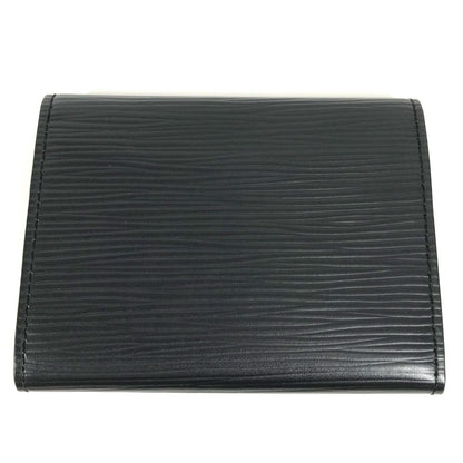 Louis Vuitton Card Case Business Holder Epi Leather Noir Black — view 2