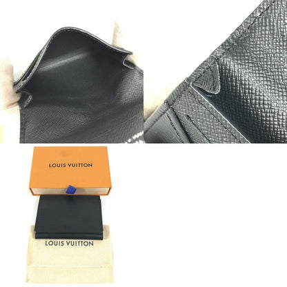 Louis Vuitton Card Case Business Holder Epi Leather Noir Black — view 9