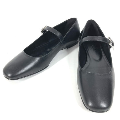Hermes Leather Shoes Jane Black