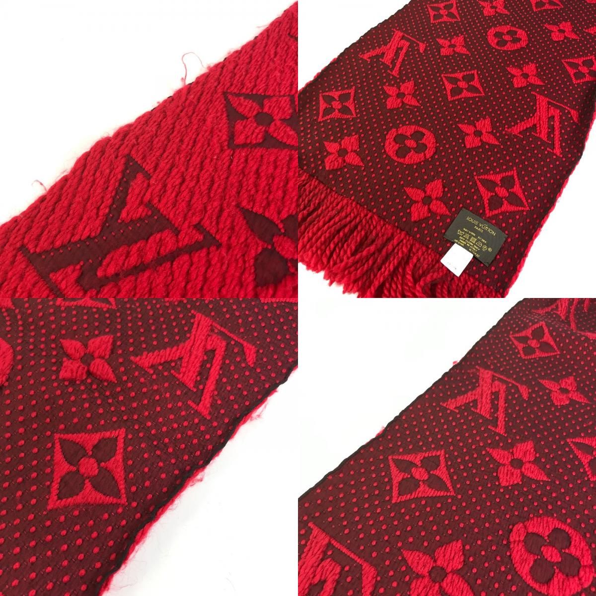 Louis Vuitton Scarf Echarpe Logo Mania Wool — view 9