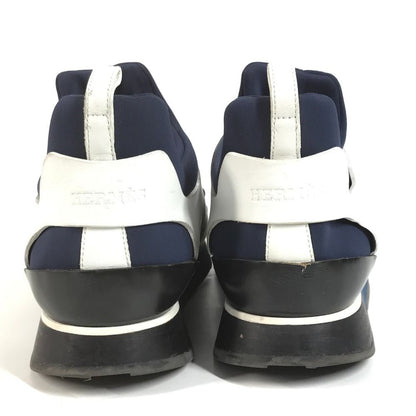 Hermes Sneakers Logo Bicolor Polyamide Navy — view 3