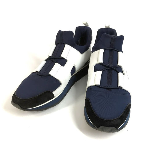 Hermes Sneakers Logo Bicolor Polyamide Navy
