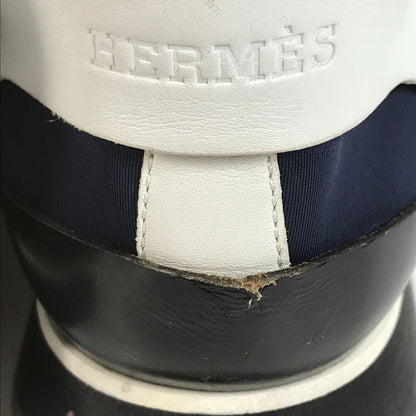 Hermes Sneakers Logo Bicolor Polyamide Navy — view 5