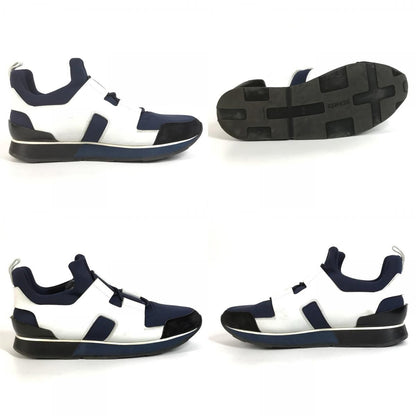 Hermes Sneakers Logo Bicolor Polyamide Navy — view 7